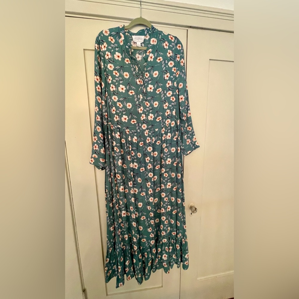 Anthropologie - Mare Mare - Floral dress. Plus size 1X. Only worn once.